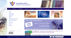 Desktop Screenshot of amethistpers.nl